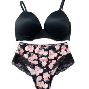 Victorias Secret Supersoft Body Maternity SET Nursing Wireless bra & Shotie New